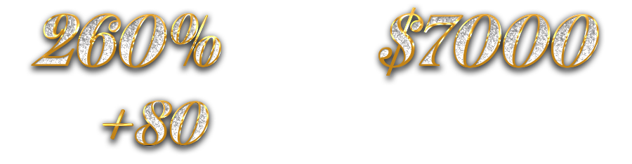 260% Match Bonus